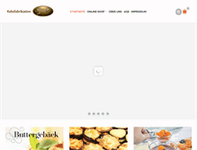 Tablet Screenshot of keksfabrikation.de